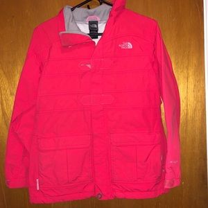 Coral Northface Wind Breaker.